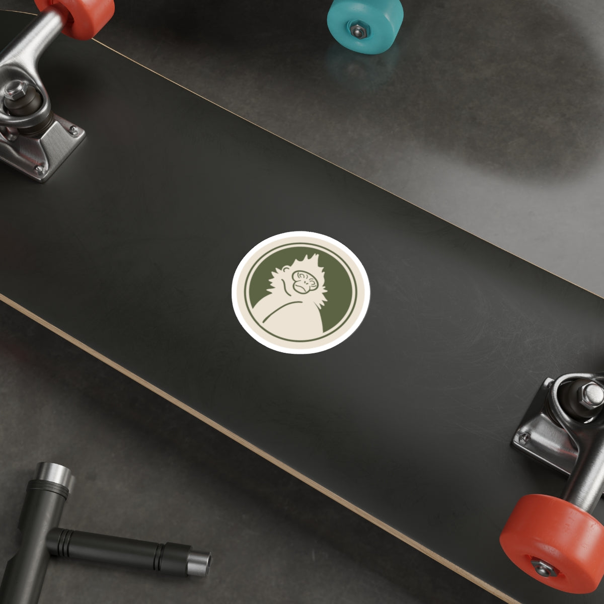 Langur Head Stickers
