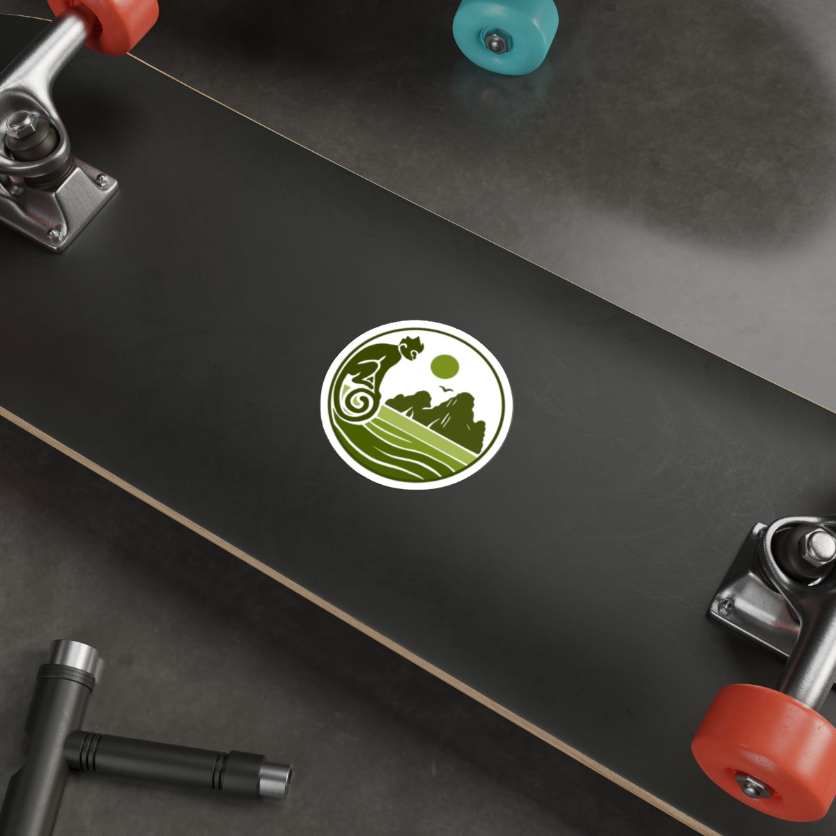 Langur Scene Stickers