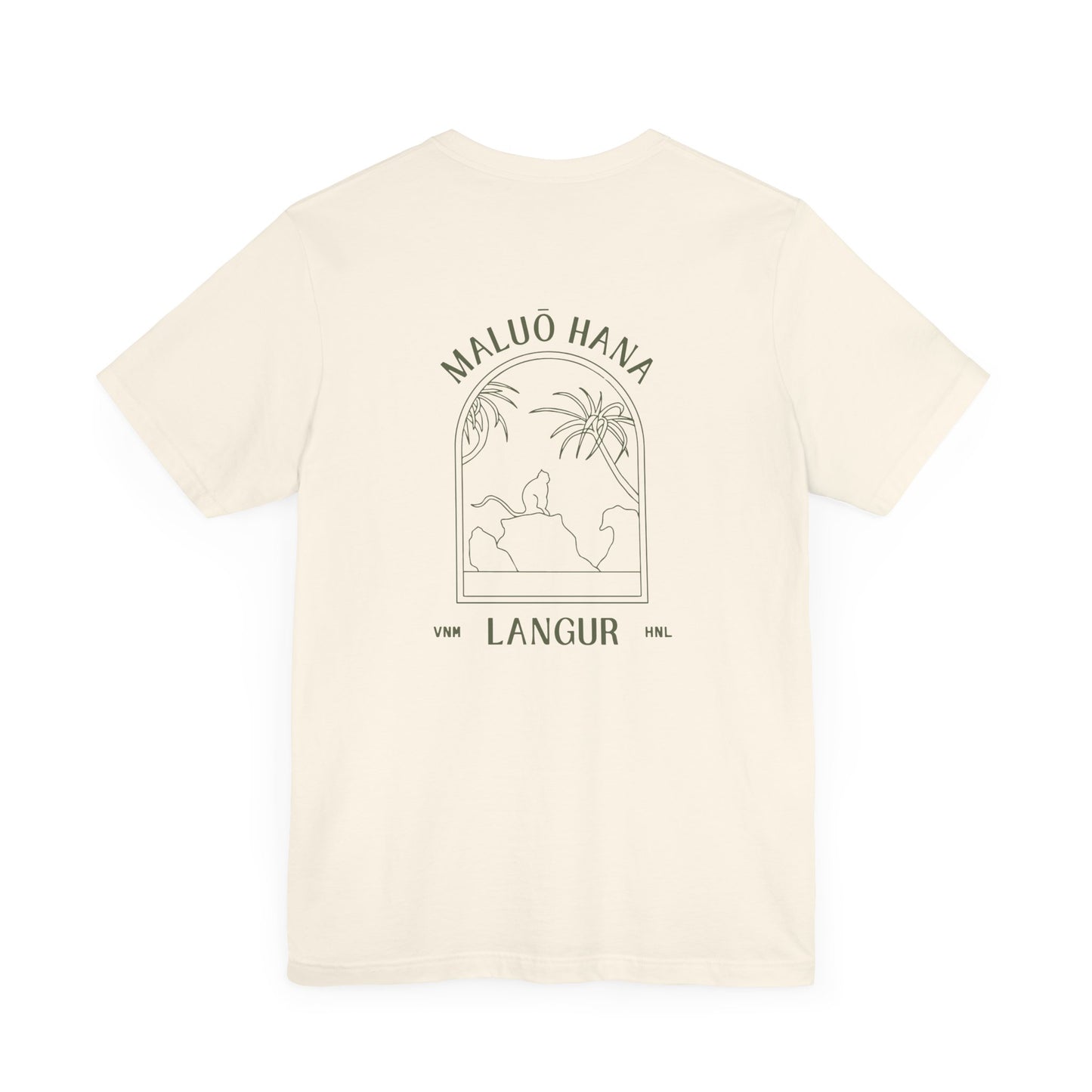 Unisex Natural Logo Tee