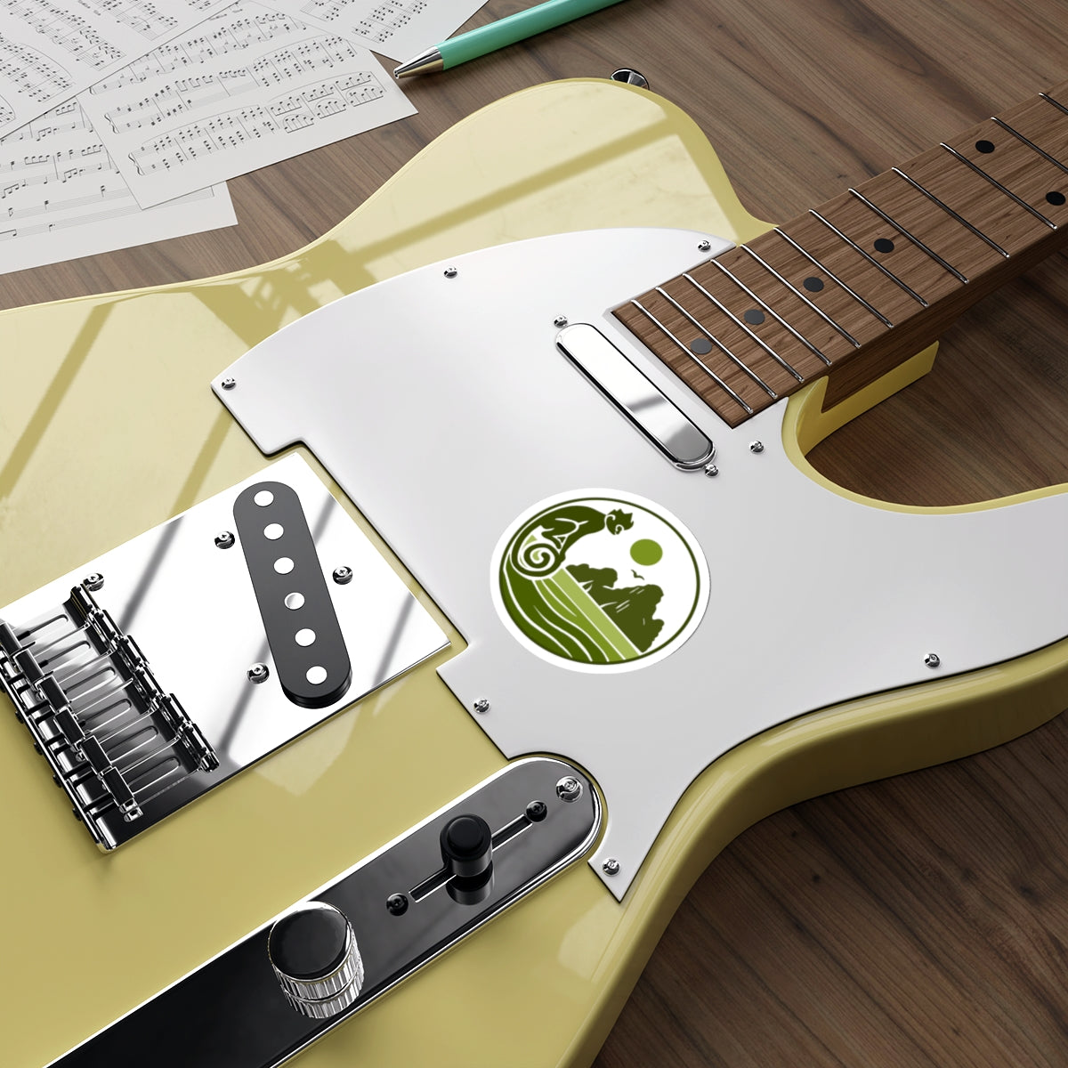 Langur Scene Stickers