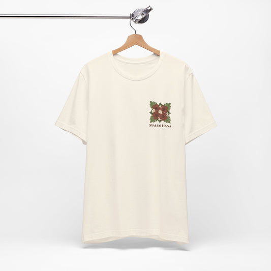 Unisex Natural Quilt Tee