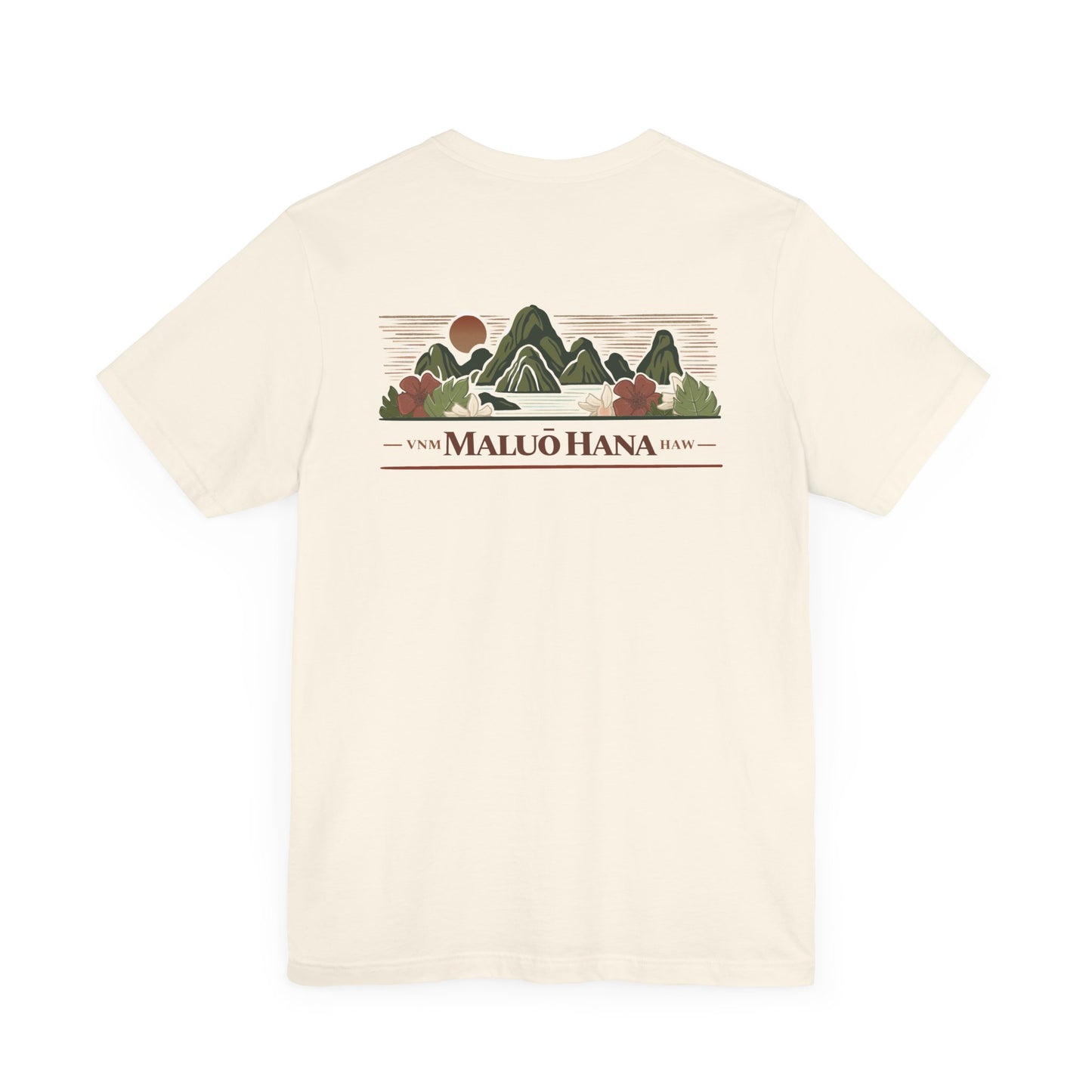 Unisex Natural Quilt Tee