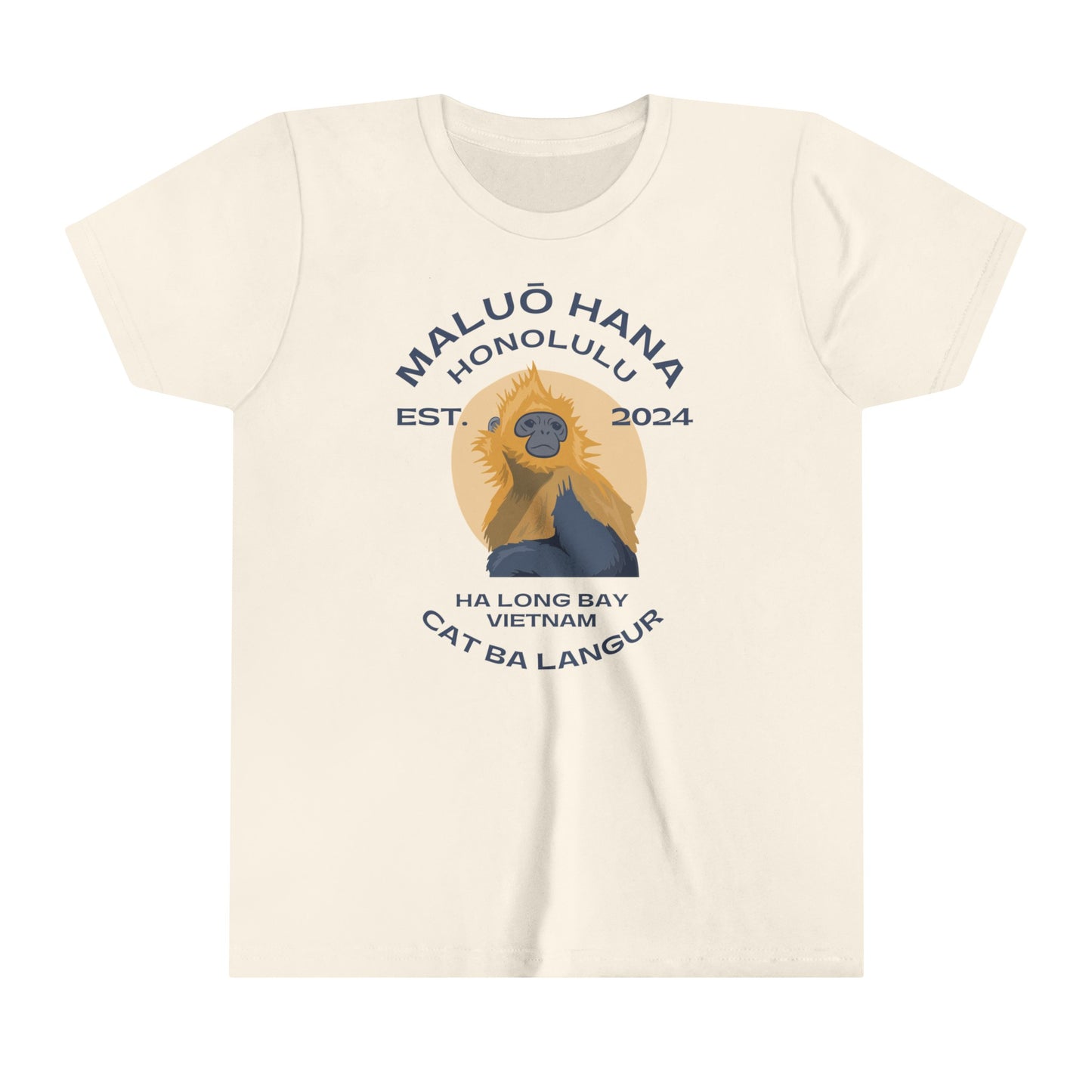 Youth Natural Langur Tee