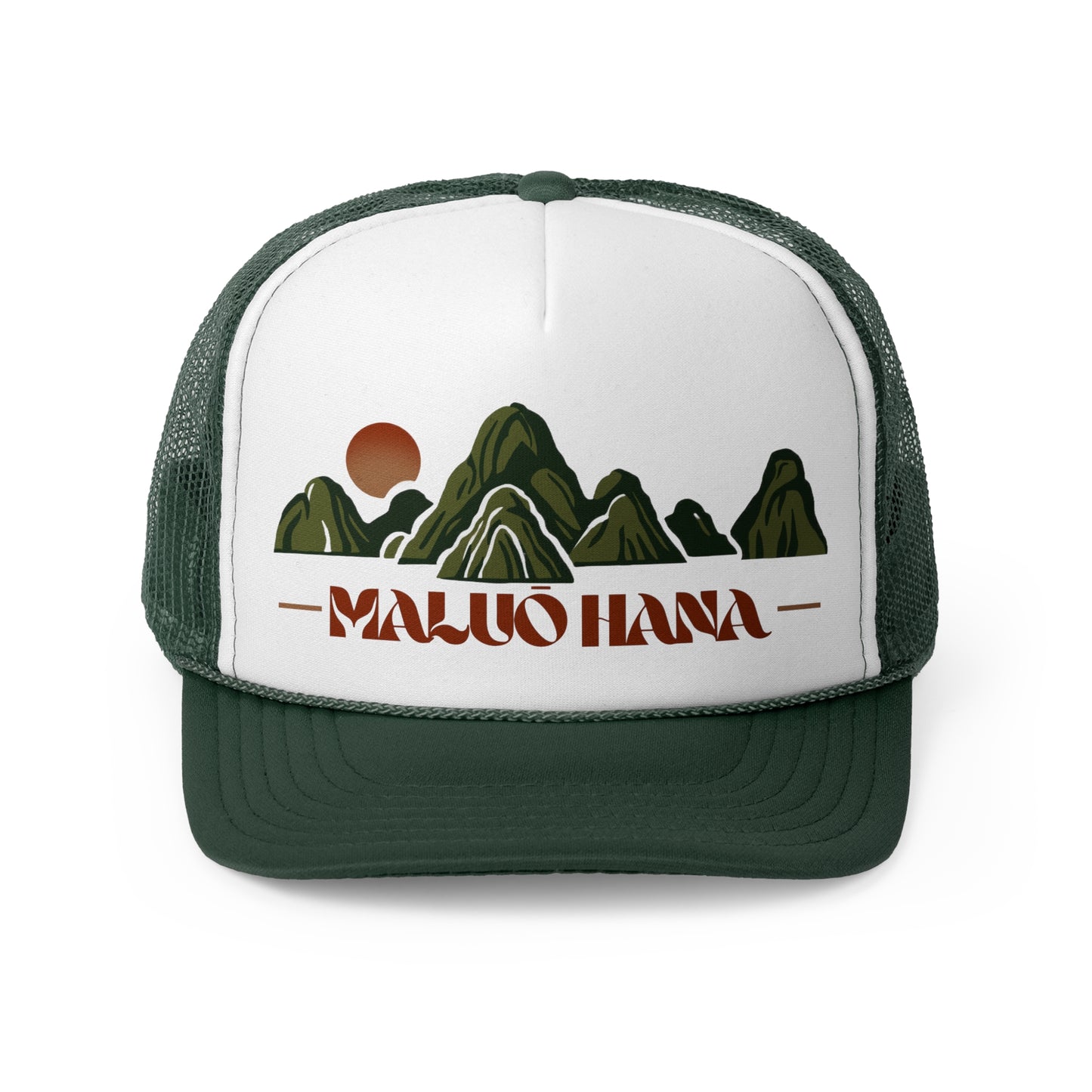 Landscape Green Trucker Cap