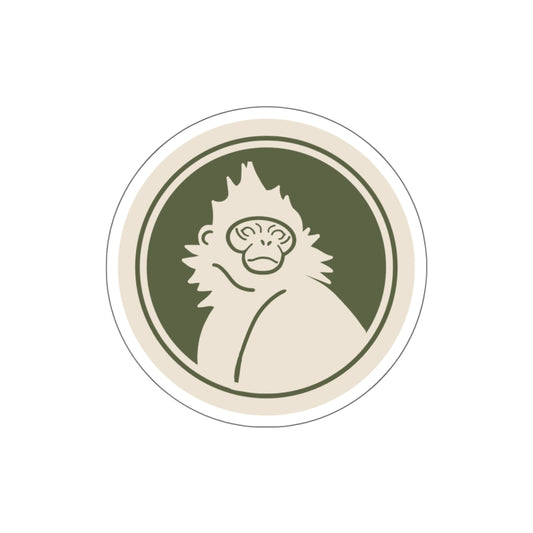 Langur Head Stickers