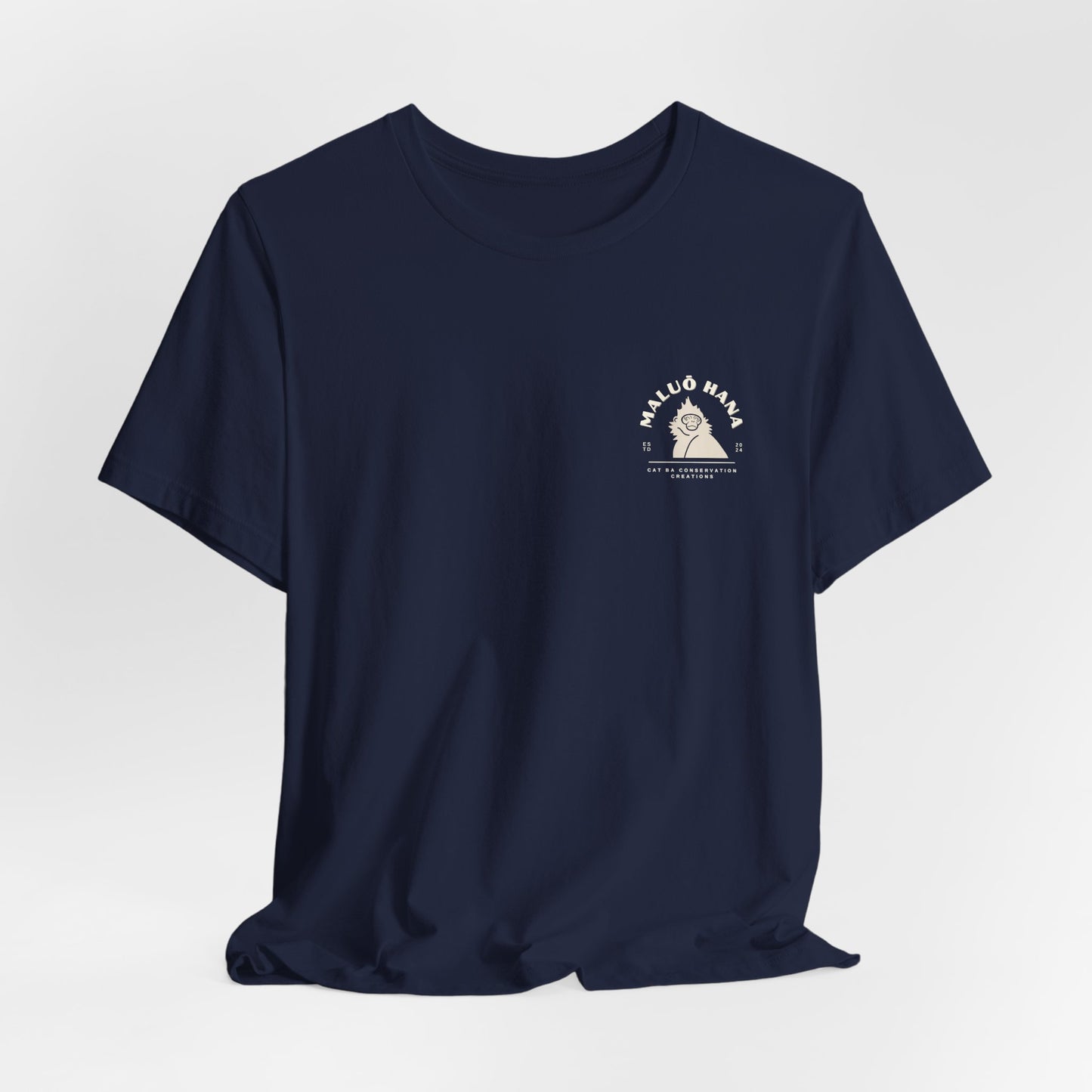 Unisex Navy Logo Tee