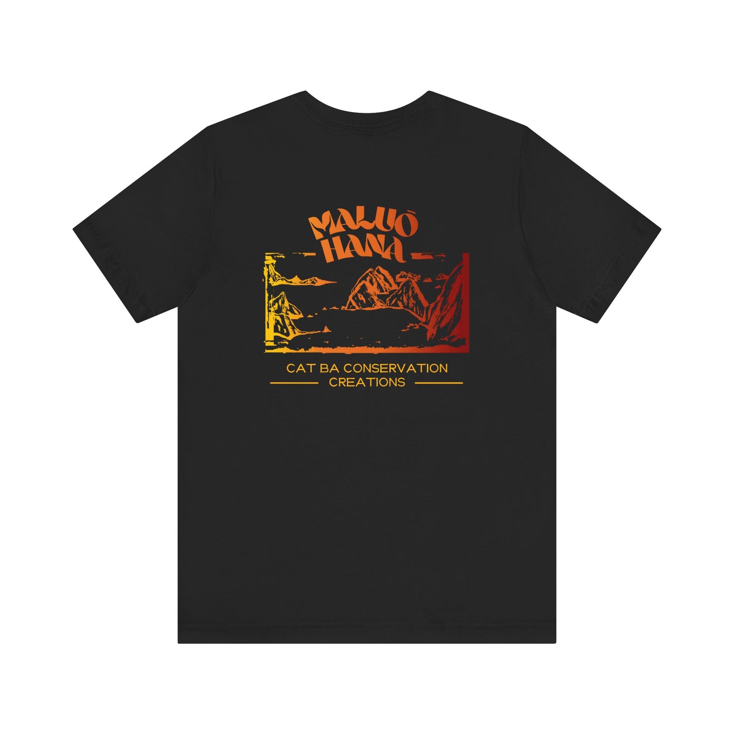 Unisex Black Ha Long Bay Tee