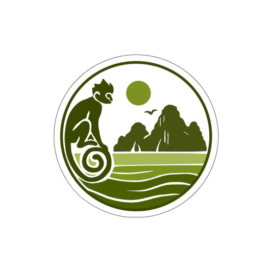 Langur Scene Stickers