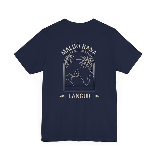 Unisex Navy Logo Tee