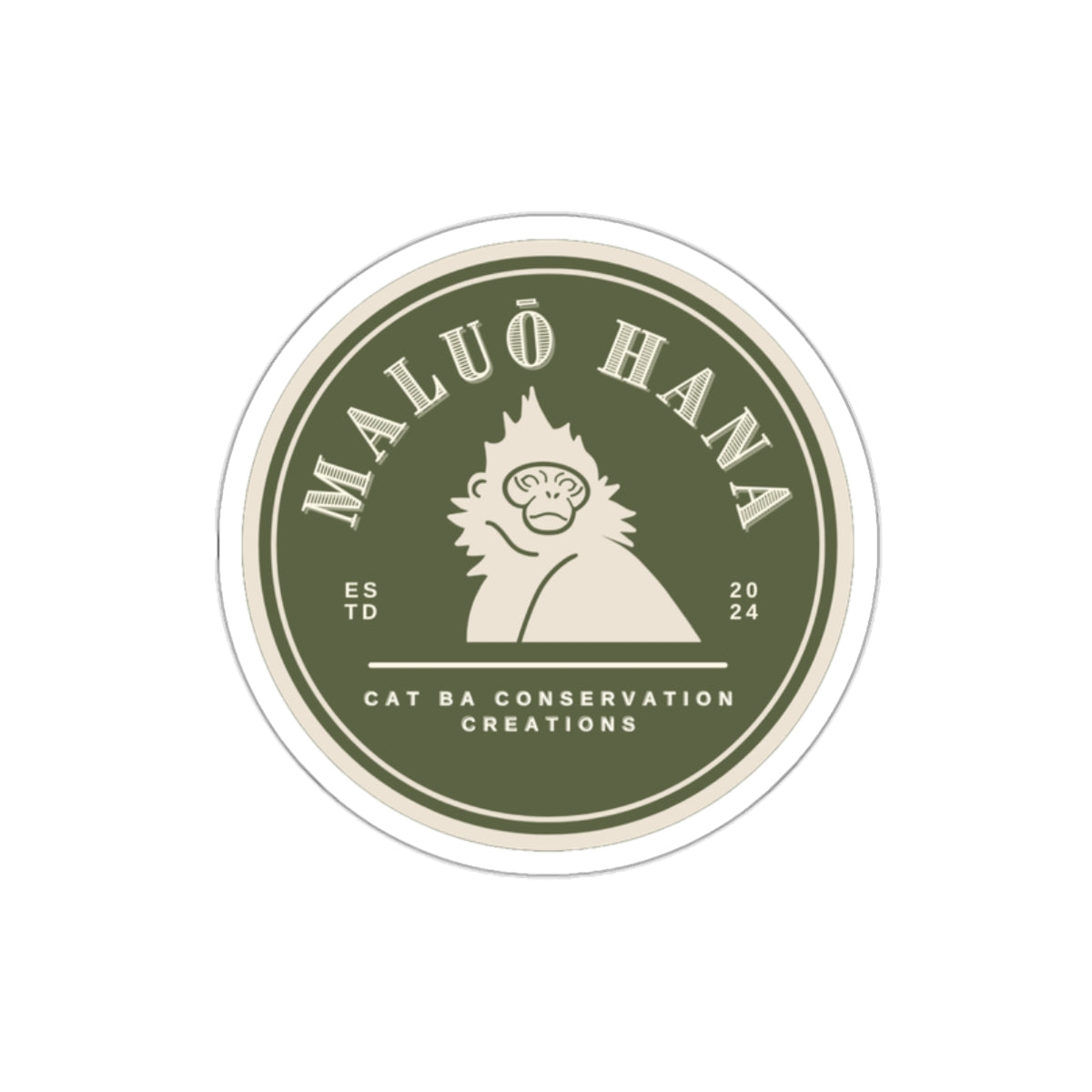 Langur Logo Stickers