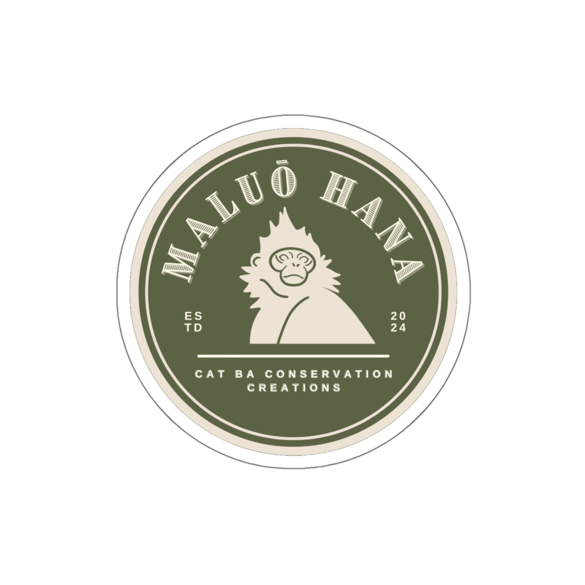 Langur Logo Stickers