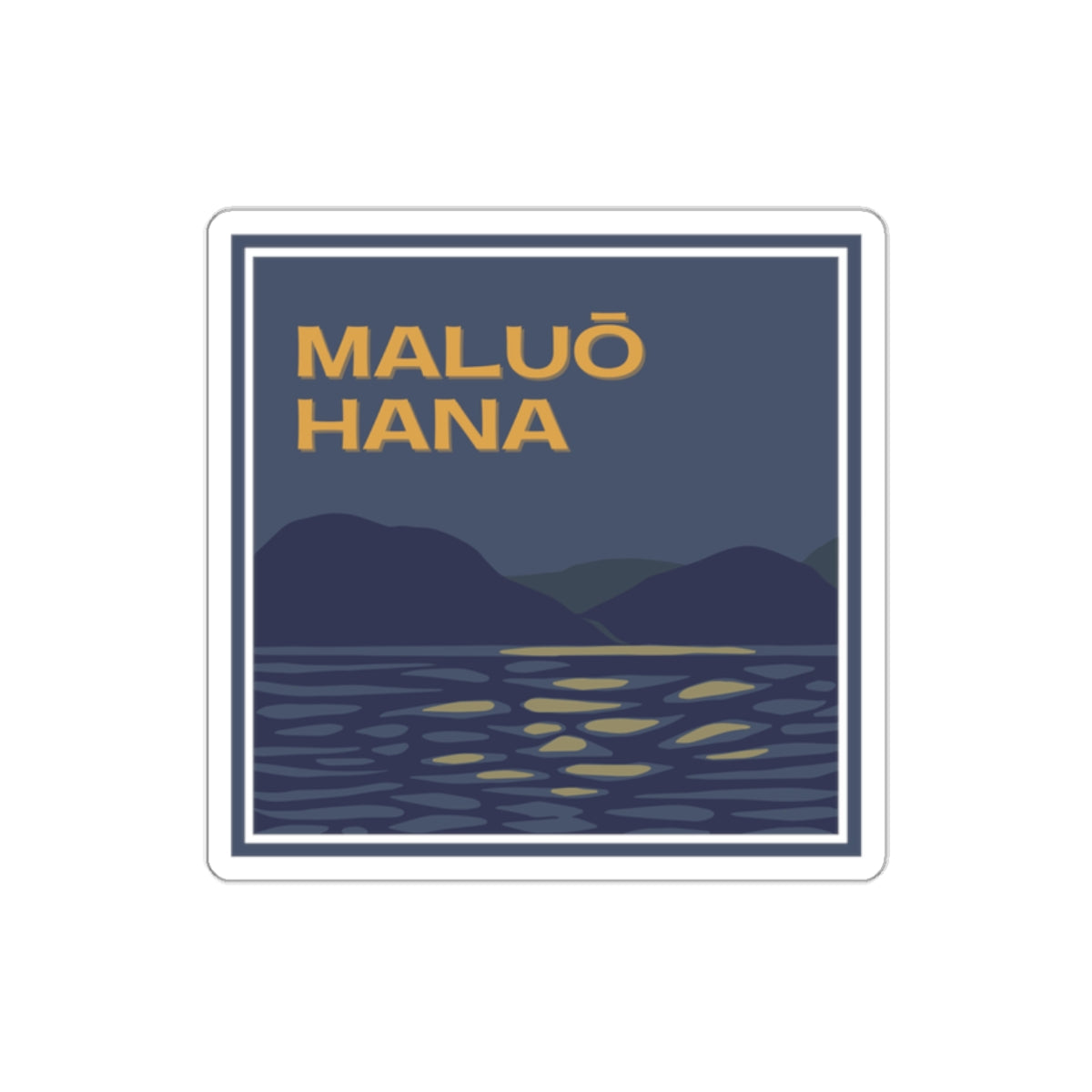 Maluō Hana Sticker