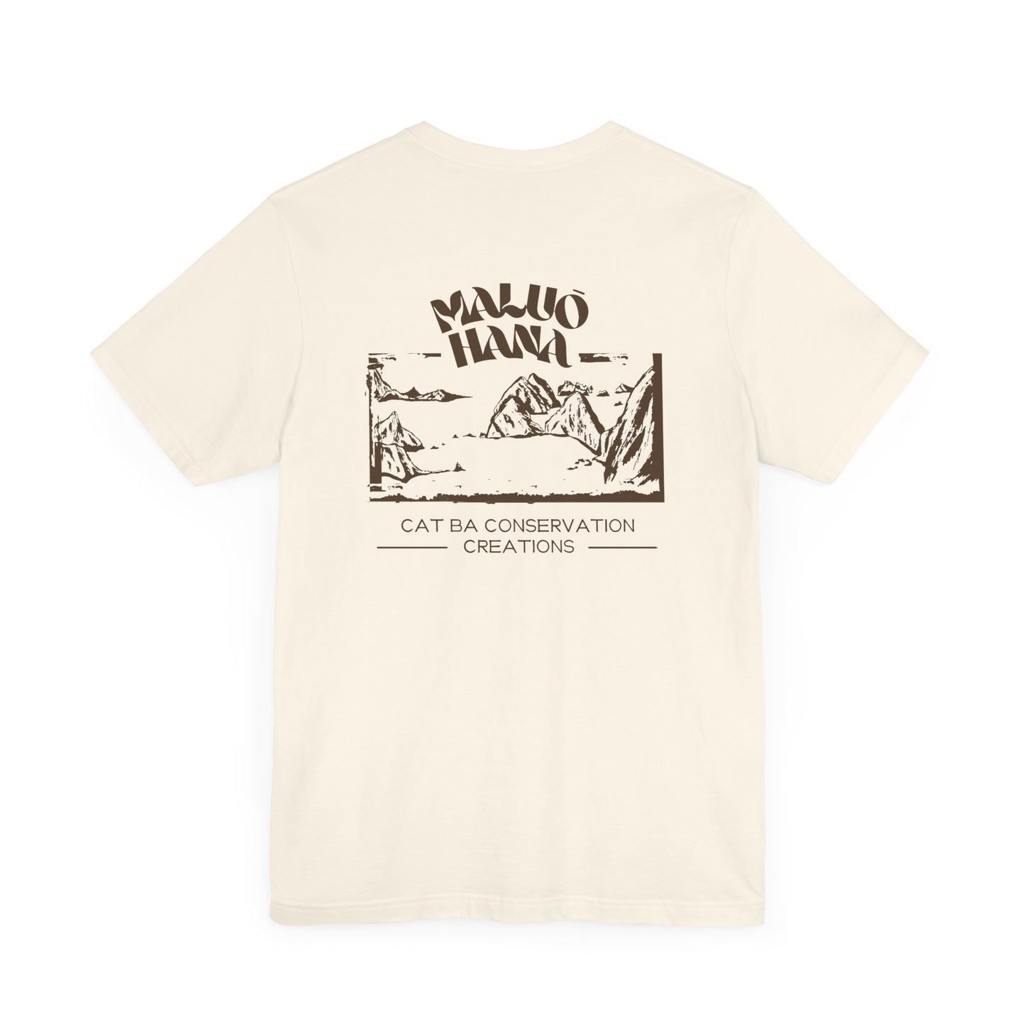 Unisex Natural Ha Long Bay Tee