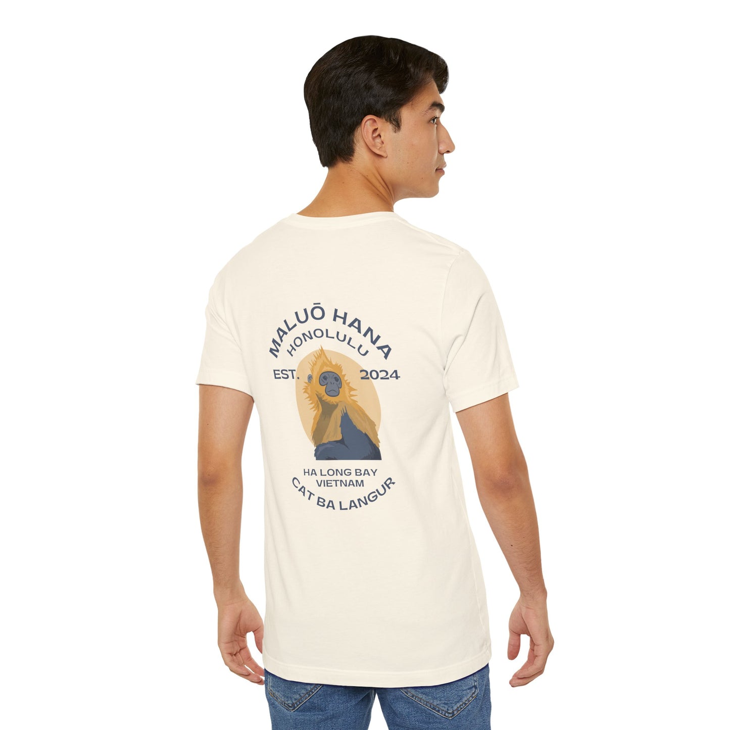 Unisex Natural Langur Tee